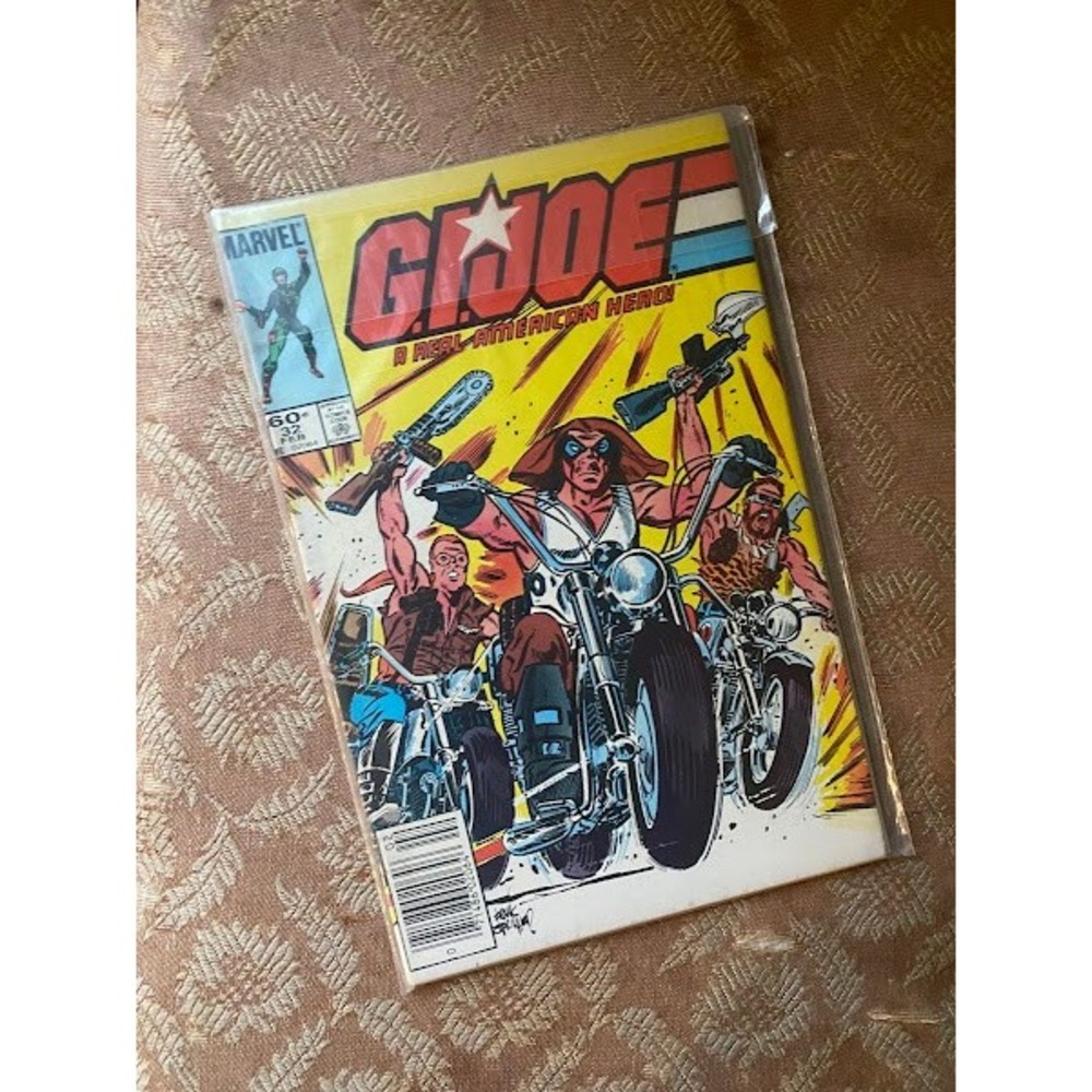 Marvel Comics GI Joe A Real American Hero 32 Feb 1985 Frank Springer Cover Art